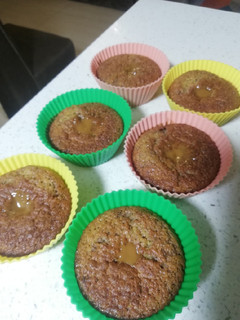 Una foto de Muffins con manjar blanco 🧈