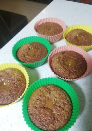 Una foto de Muffins con manjar blanco 🧈