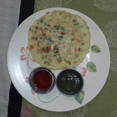 A picture of Veg omelet (eggless).