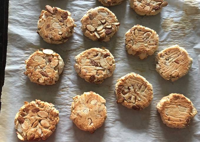 Easiest Way to Make Super Quick Homemade Almonds cookie