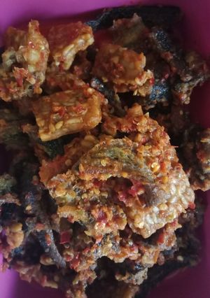 Foto resep Sambal belut dan tempe