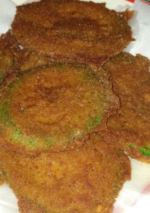 Una foto de Milanesas de zapallitos