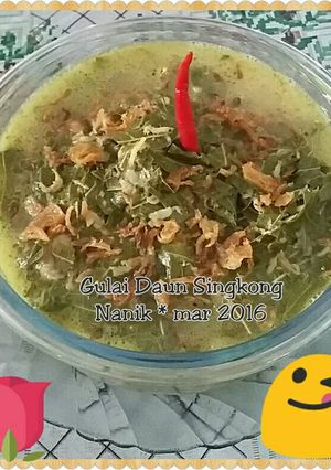Foto resep Gulai Daun Singkong