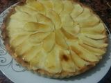 تارت بكريم باتسيير وتفاح