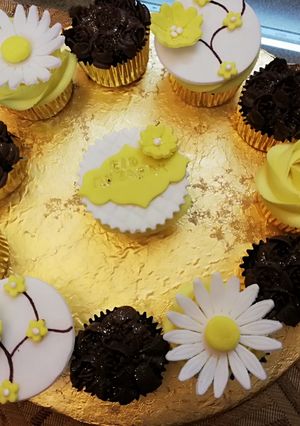 A picture of Chocolate cupcakes.