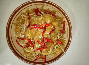 Foto resep Oseng paya campur tauge