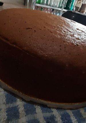Una foto de Bizcochuelo de vainilla |🍰