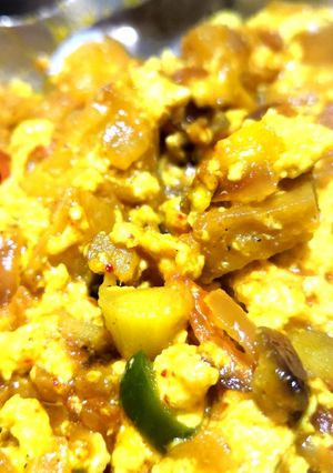 A picture of Recipe of aloo paneer ki sabji.
