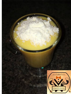 A picture of Mango lassi.