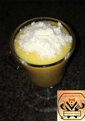 A picture of Mango lassi.