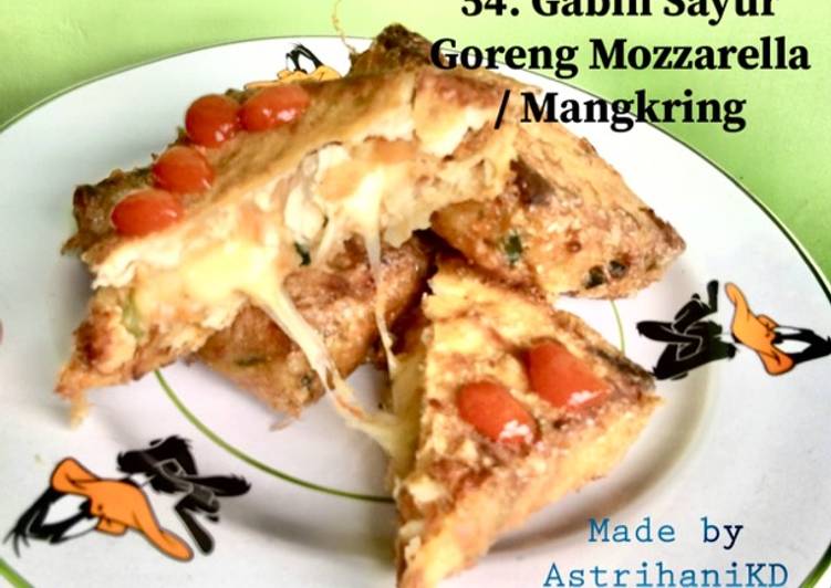 54. Gabin Sayur Goreng Mozzarella / Mangkring