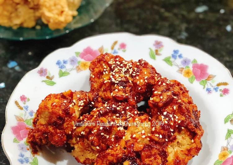 Cara Gampang Menyiapkan Ayam bonchon korea, Lezat
