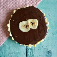 Chocolate Banana Cream Pie A picture of Chocolate Banana Cream Pie.