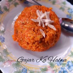 A picture of Gajar ka halwa.