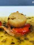 Vieiras en salsa de limón