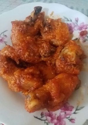 Foto resep Ayam goreng saos madu
