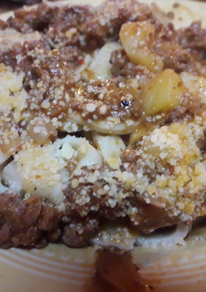Una foto de Fideos caseros al huevo