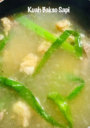 Foto resep Kuah Bakso Sapi