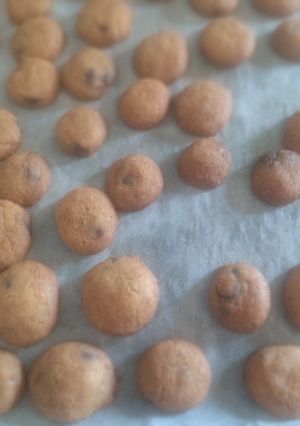 A picture of Mini Chocolate Chip Cookies.