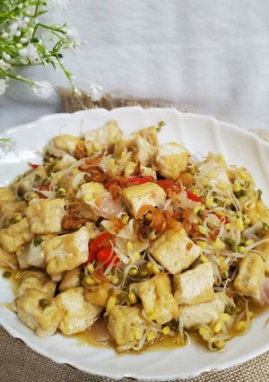 Foto resep Tumis Tahu Kecambah / toge simple