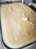 Sémola con leche y caramelo