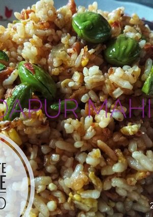 Foto resep Nasi goreng pete boncabe lev.30
