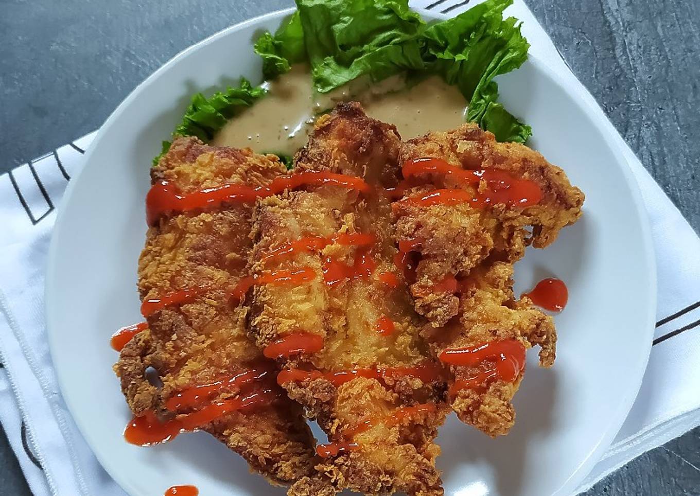 Ayam Goreng Krispi Mayones