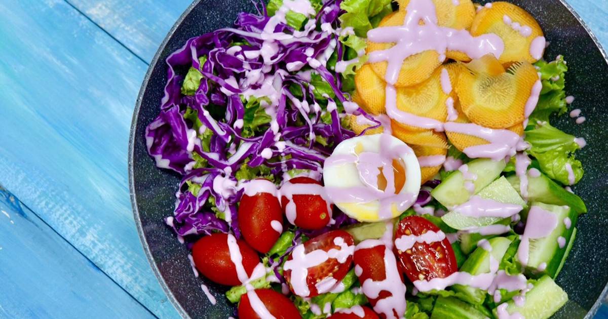 Sốt dâu tằm trộn salad làm như thế nào?