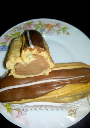 صورة لوصفة الاكلير الفرنسي