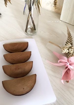 Foto resep Dadar Lipat Coklat Tanpa Mixer