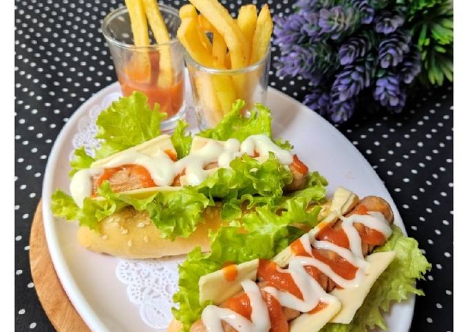 Resep Hot Dog Homemade Oleh Yuyun Kristia Cookpad