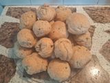 Bollitos semi integral con puré de boniato y perejil veganos 🍠🥖