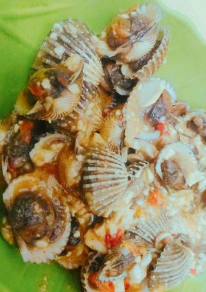 Foto resep Kerang saus telur asin