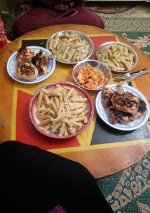 صورة لوصفة محشي كرنب (ملفوف) وفراخ في الفرن