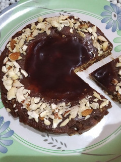 A picture of Non Baked Chocolate Cake.