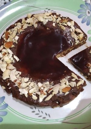 A picture of Non Baked Chocolate Cake.