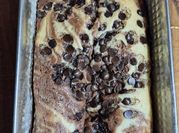 Una foto de budin de chocolate nesquik