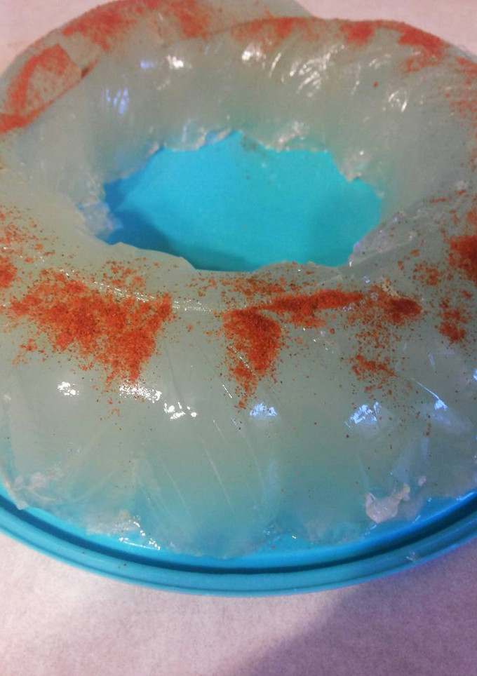 Una foto de Gelatina de tequila
