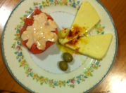 Una foto de salsa antipasto