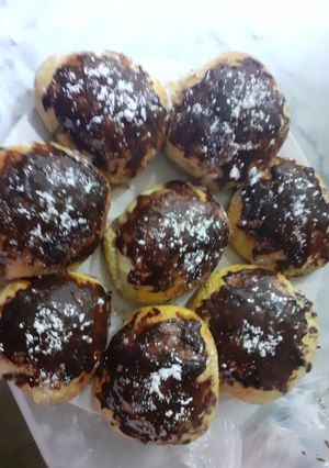 Une photo de Brioche au chocolat très bon