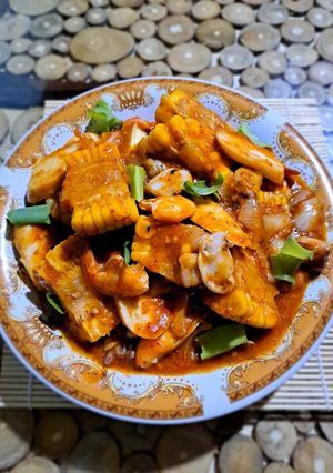 Foto resep Seafood saos padang