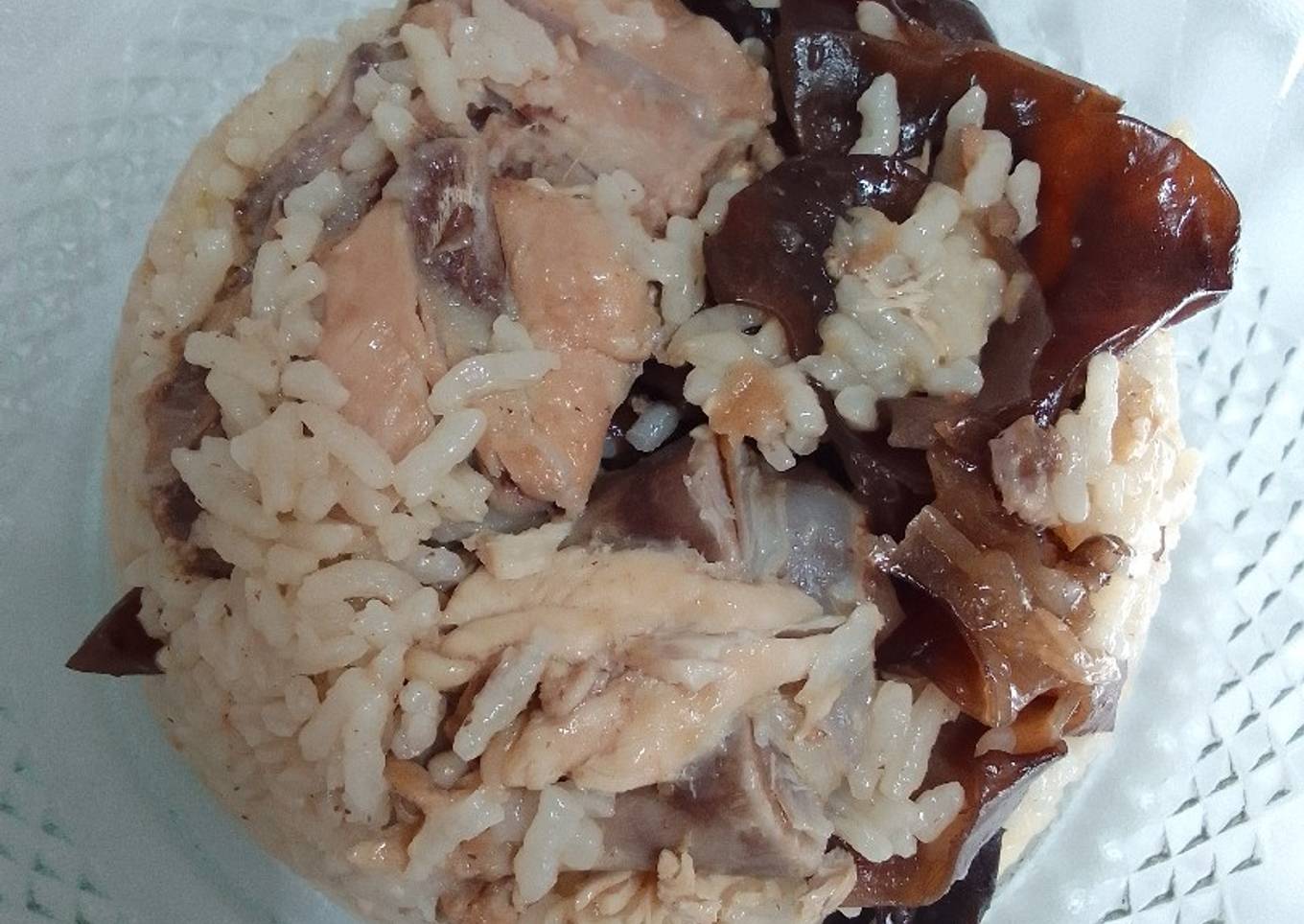 Nasi Hainam Ayam Jamur