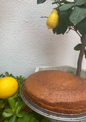 Una foto de Bizcocho esponjoso al limón