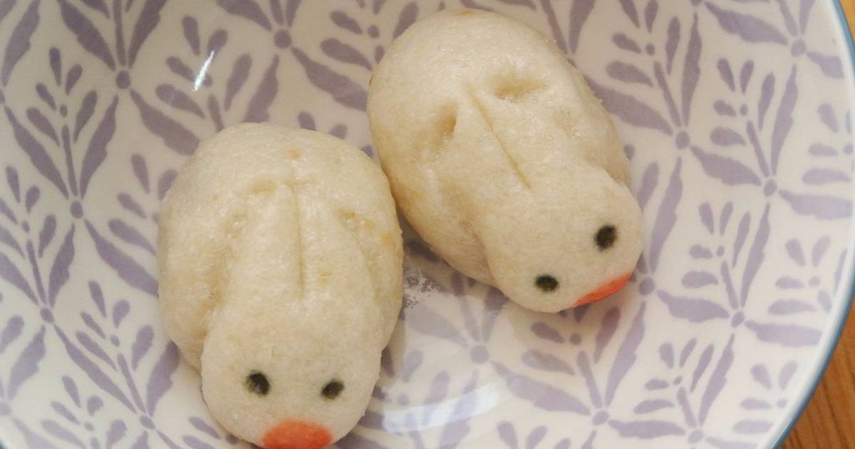 Brown Rabbits Chestnut Jouyo Manjyu (Wagashi) Recipe by YuArt