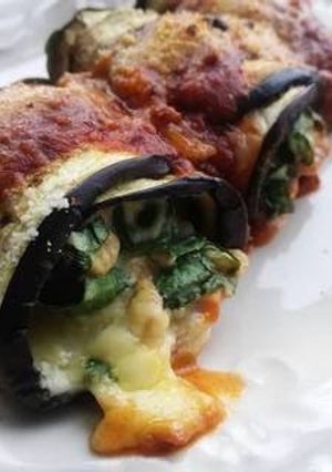 Una foto de Canelones de Berenjenas 🍆👩🏼‍🍳