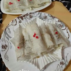 A picture of Chhunchi patra pitha.
