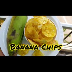 A picture of Raw banana chips.