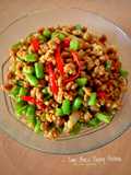 Tumis Buncis Daging Nabati (Vegan)