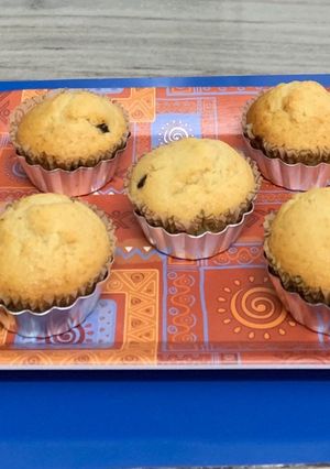 A picture of Vanilla cup cake (eggless).