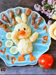Hình của món Cơm bento: Thịt nạc rang cháy cạnh.